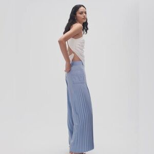 Aje Pants | Tranquility Pleated Pant - STEEL BLUE / 14